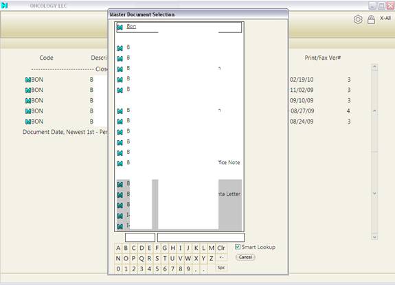 locating the patient on medent emr software for transcription